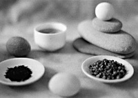 thé vert et noir